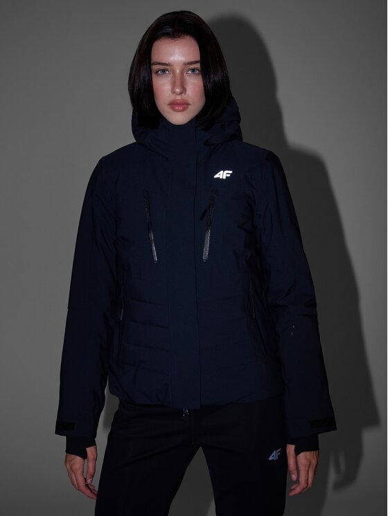 4F 4F Giacca da sci 4FRAW25TTJAF1072-20S Nero Authentic Slim Fit