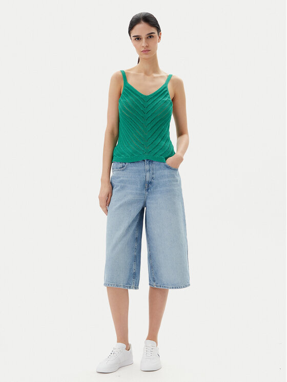 Vero Moda Vero Moda Felső Peru 10326463 Zöld Regular Fit