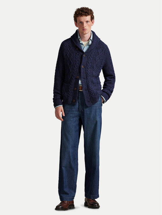 Polo Ralph Lauren Polo Ralph Lauren Kardigan 710P02704001 Tamnoplava Regular Fit
