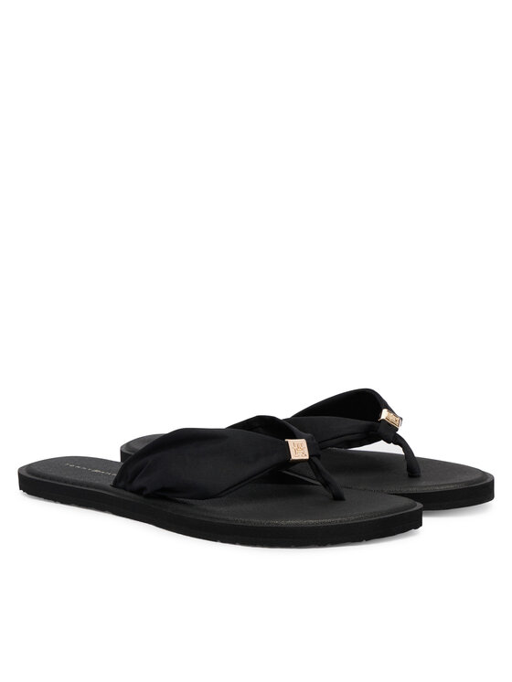 Tommy Hilfiger Tommy Hilfiger Japonke Scandi Soft Summer Sandal FW0FW09421 Črna