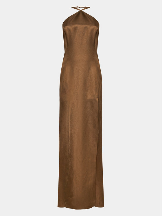 MVP Wardrobe Rochie cocktail MVPE3AB100.0RA0074 Maro Regular Fit cocktail imagine noua