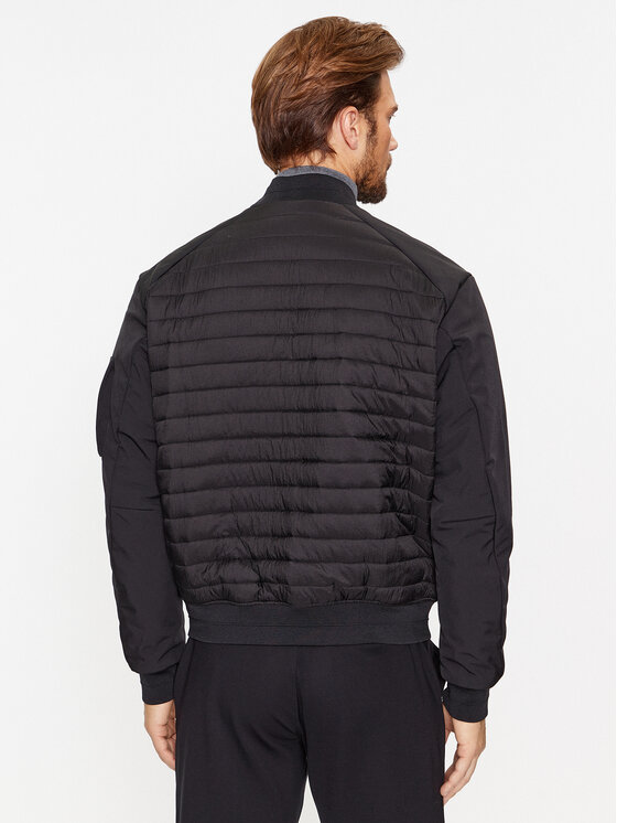 Calvin Klein Calvin Klein Kurtka bomber K10K111802 Czarny Regular Fit
