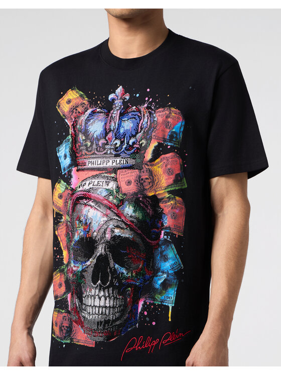 PHILIPP PLEIN PHILIPP PLEIN T-shirt 31099 Nero Regular Fit