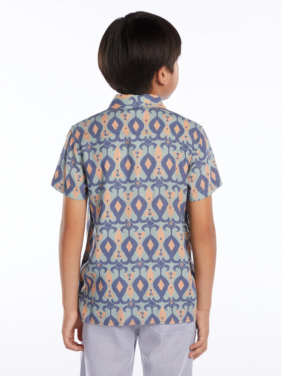 Guess Guess Πουκάμισο L3GH02 WFBT0 Μπλε Regular Fit