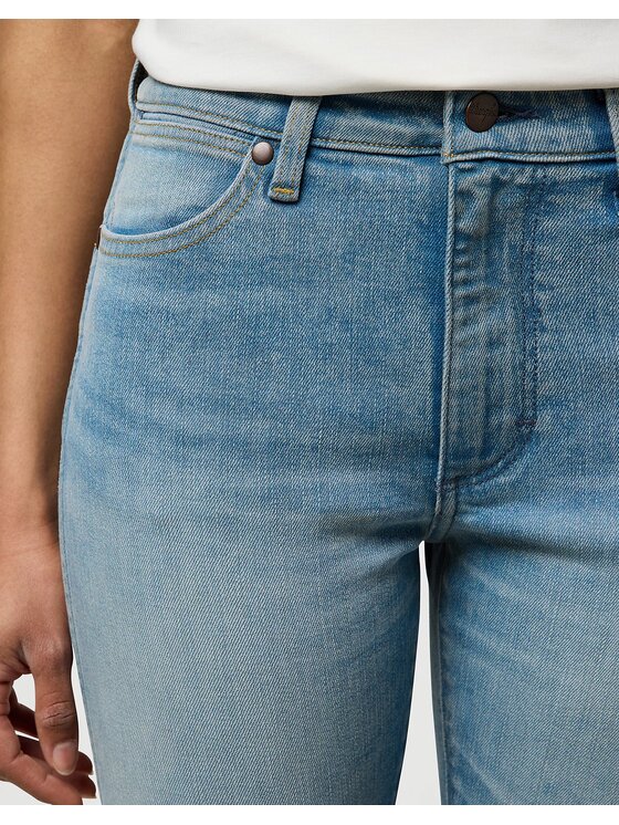 Wrangler Wrangler Jeans SKINNY HIGH Blu Skinny Fit