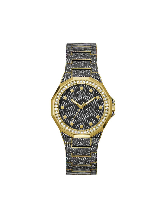 Guess Pulkstenis Misfit GW0597L1 Melns