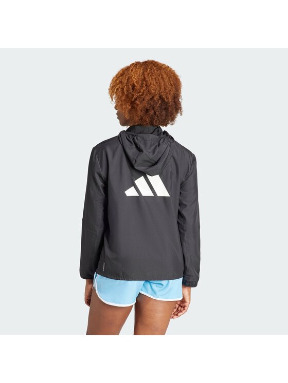 adidas adidas Kurtka do biegania Run It Jacket Czarny Regular Fit