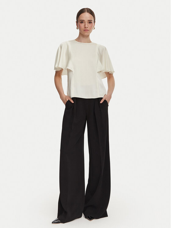 MICHAEL Michael Kors MICHAEL Michael Kors Bluzka MT6411QAYJ Kremowy Regular Fit
