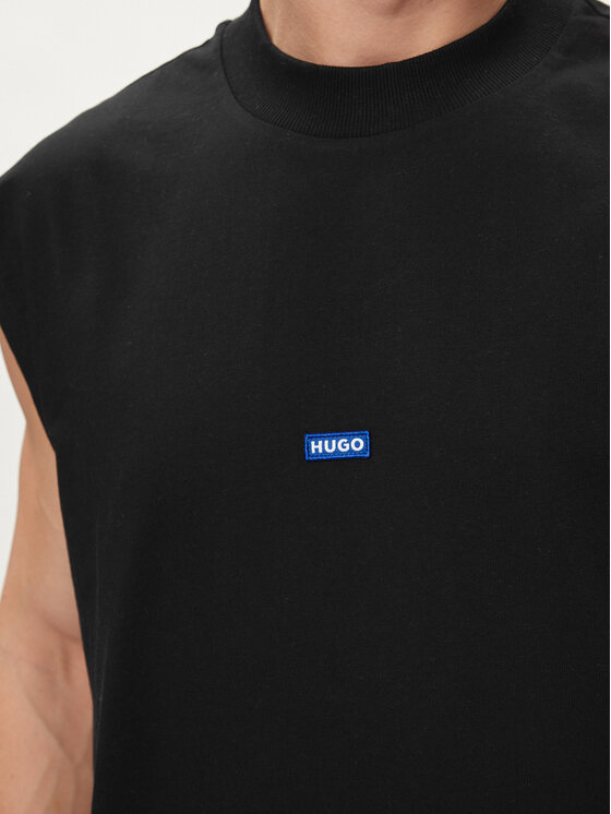 HUGO Hugo Tank top Navertz 50509773 Černá Regular Fit