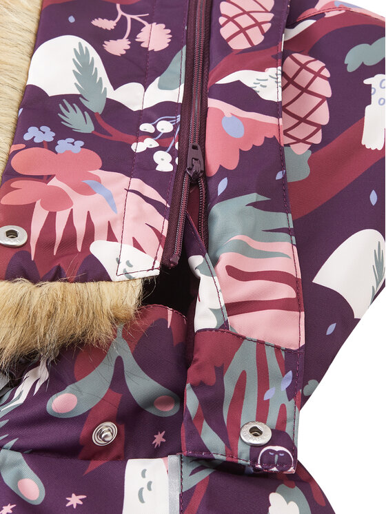 Reima Reima Zimná kombinéza Lappi 5100129C Fialová Regular Fit