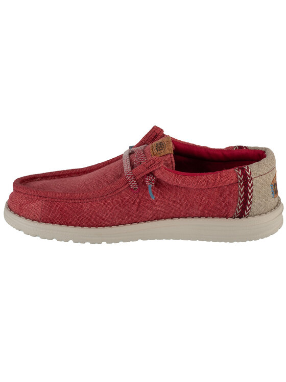 Hey Dude Hey Dude Sneakers Wally Jute Rosso
