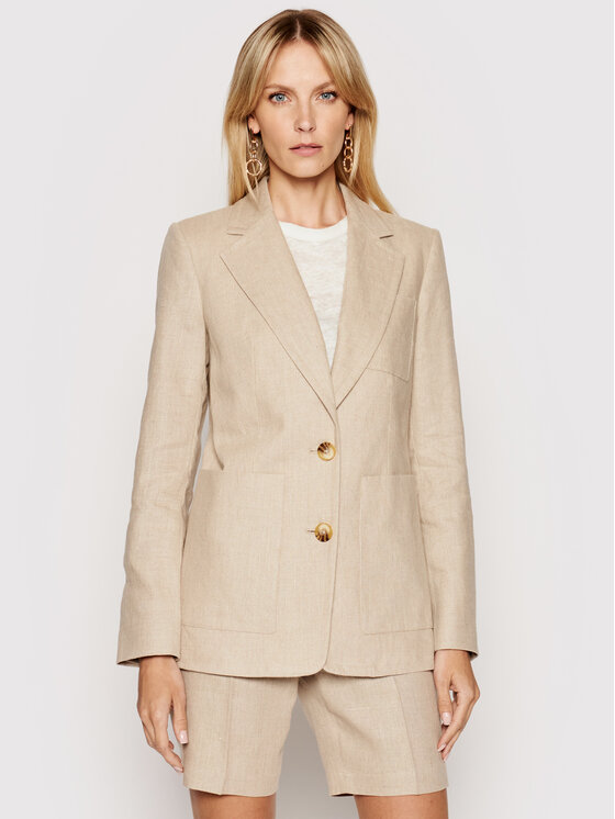 MICHAEL Michael Kors MICHAEL Michael Kors Švarkas MS1100HA19 Smėlio Regular Fit