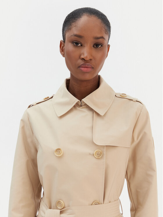 JOOP! JOOP! Trencz Cindy 30044769 Beżowy Regular Fit