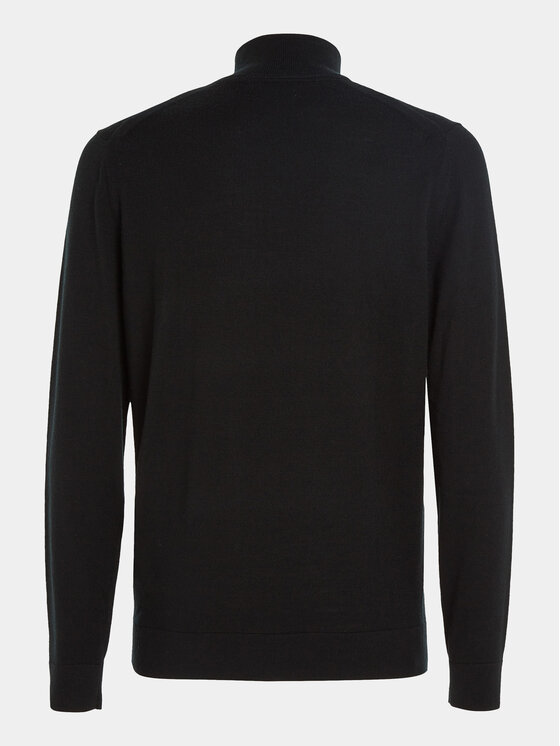 Calvin Klein Calvin Klein Sweter K10K110421 Czarny Regular Fit