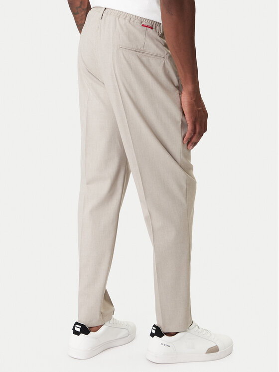 JOOP! Jeans JOOP! Jeans Bavlnené nohavice Lead2 30101677 Béžová Slim Fit