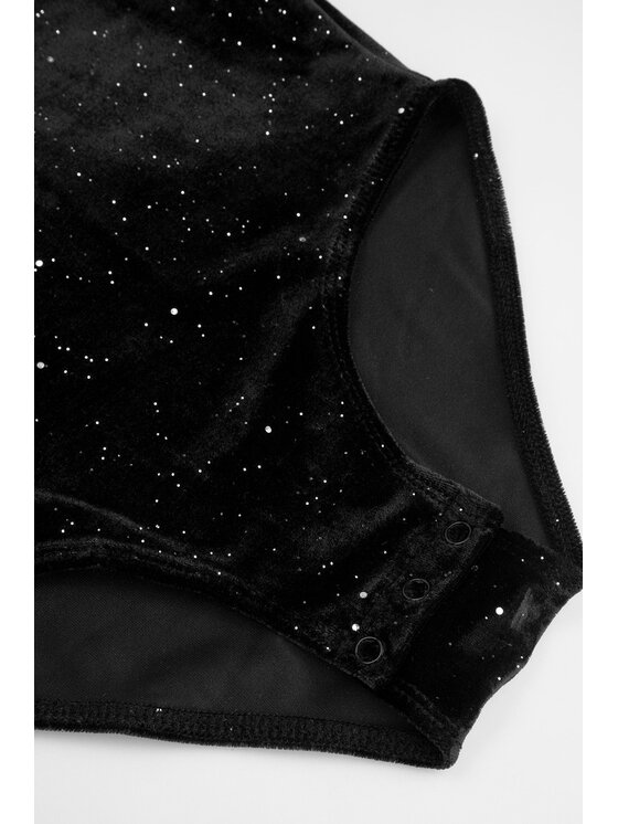 Coccodrillo Coccodrillo Body dziecięce ZC5112201EPG-021 Czarny Regular Fit