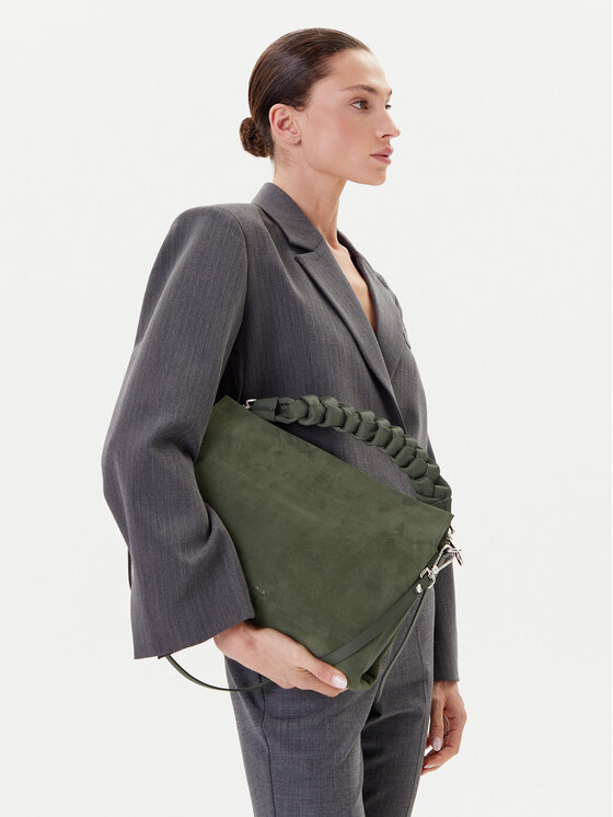 Coccinelle Coccinelle Handtasche P6P Boheme Suede Bimaterial E1 P6P 19 02 01 Grün