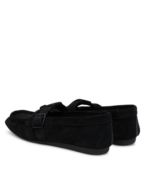 Clarks Clarks Mokaszin Freckle Tbar 26185903 Fekete