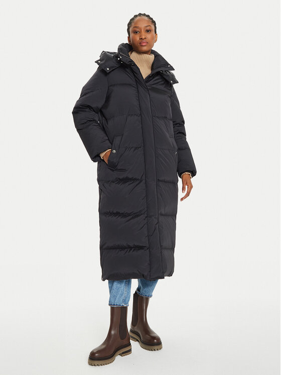 Woolrich Dūnu jaka Aurora CFWWOU0698FRUT1148 Melns Regular Fit