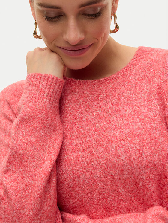 Vero Moda Vero Moda Sveter Doffy 10201022 Ružová Regular Fit