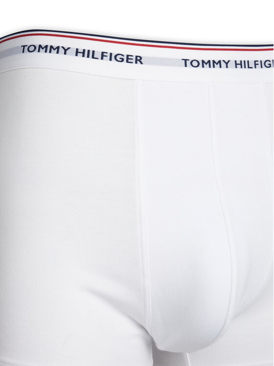 Tommy Hilfiger Tommy Hilfiger Σετ μποξεράκια 3 τμχ 3P Lr Trunk 1U87903841 Λευκό