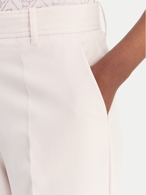 Guess Guess Pantaloni di tessuto W6RB02 WH9Y2 Rosa Regular Fit