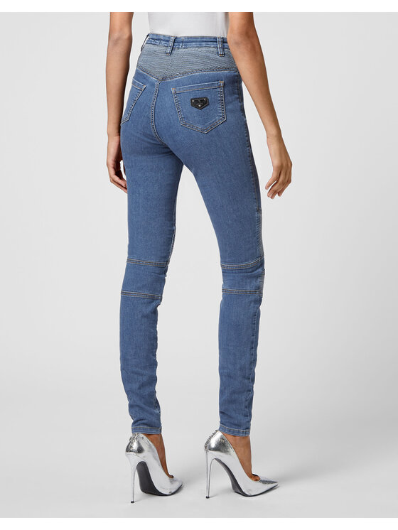 PHILIPP PLEIN PHILIPP PLEIN Džínsy 1361 Modrá