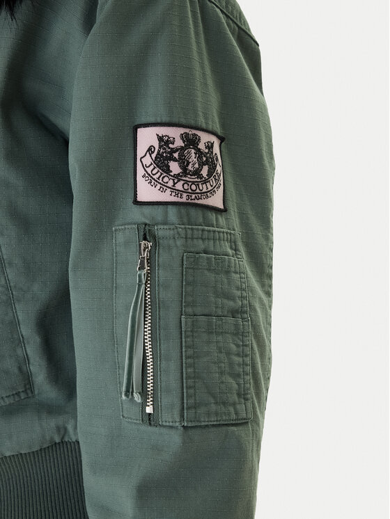 Juicy Couture Juicy Couture Bomber striukė JCOIJ225553 Žalia Regular Fit