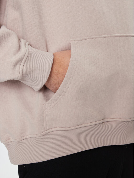 2005 2005 Bluză Unisex Basic Bej Relaxed Fit
