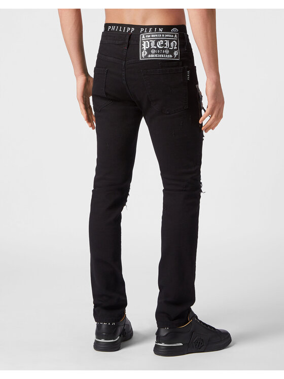 PHILIPP PLEIN PHILIPP PLEIN Jeans 3147 Nero Straight Leg