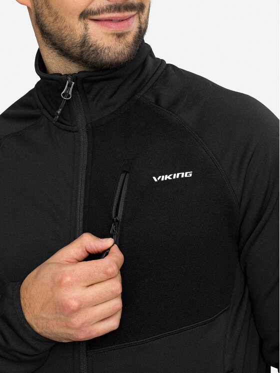 Viking Viking Bluza Arbaz Man Czarny Regular Fit