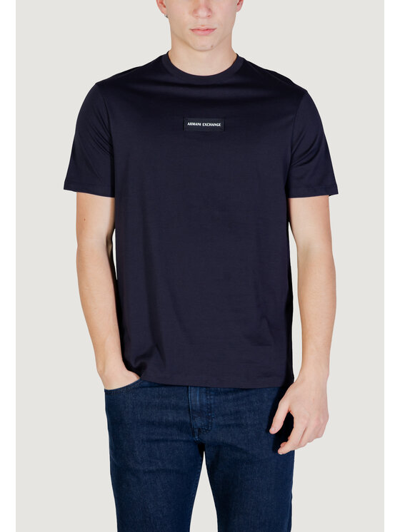 Armani Exchange Armani Exchange Marškinėliai XM002471 AF10356 UB101 Tamsiai mėlyna Slim Fit