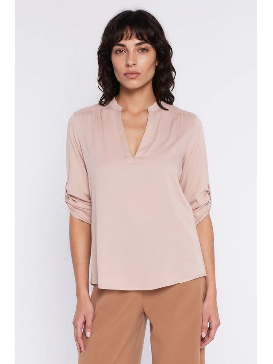 NIFE NIFE Halenka B227 Béžová Regular Fit
