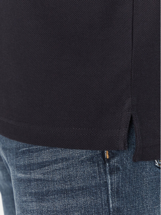 Tommy Hilfiger Tommy Hilfiger Polo MW0MW38457 Granatowy Classic Fit