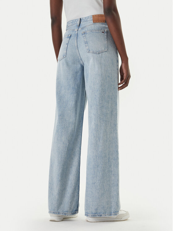 Tommy Jeans Tommy Jeans Blugi Claire DW0DW22659 Albastru Wide Leg
