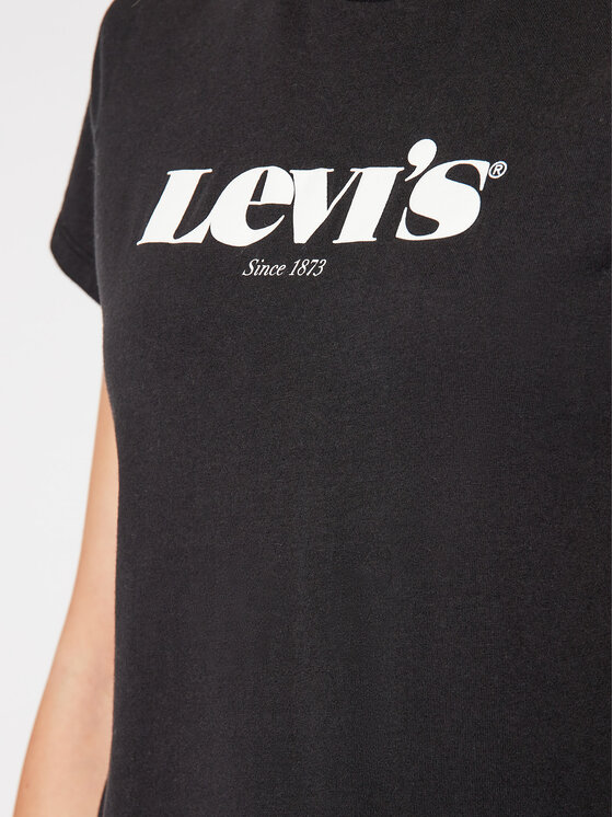 Levi's® Levi's® T-Shirt The Perfect Tee 17369 Czarny Regular Fit