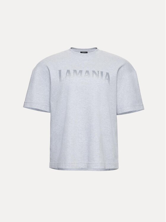 La Mania La Mania T-shirt DEVONTE Grigio Basic Fit