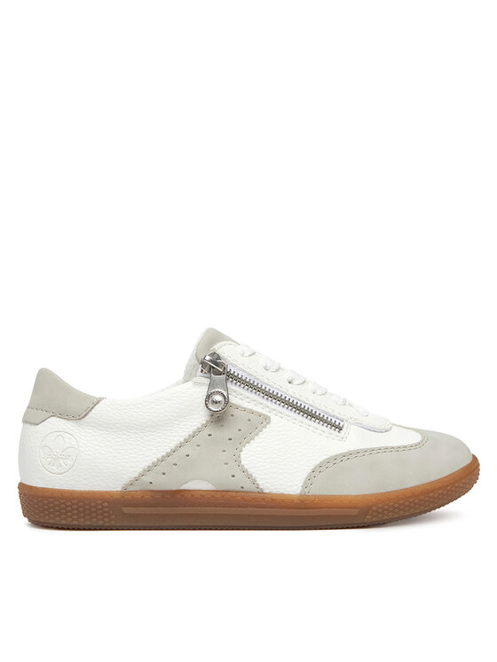 Rieker Rieker Sneakersy L9700-80 Biały