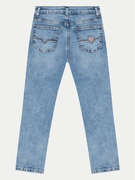 Guess Guess Blugi L3YA00 D52Z0 Albastru Slim Fit