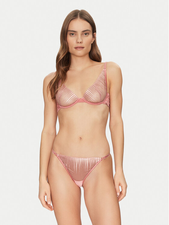 Hunkemöller Hunkemöller Stringi 300408 Różowy