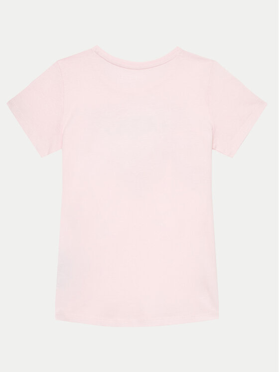 Guess Guess T-shirt J73I56K 8HM0 Rosa Regular Fit