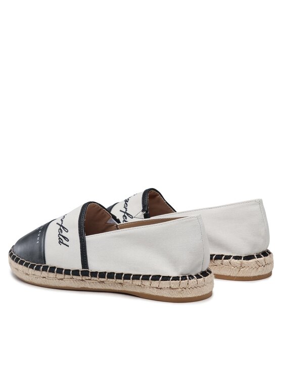 KARL LAGERFELD KARL LAGERFELD Espadryle KL80123 Écru