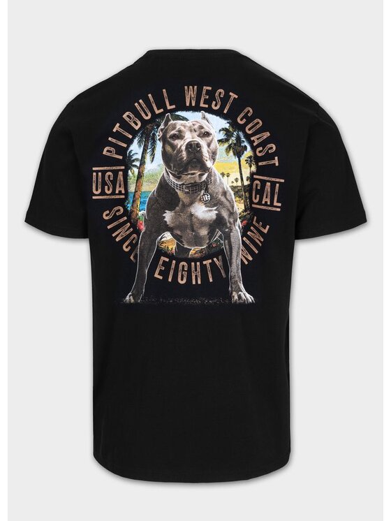 PITBULL PITBULL T-Shirt BEACH BOY Czarny Regular Fit