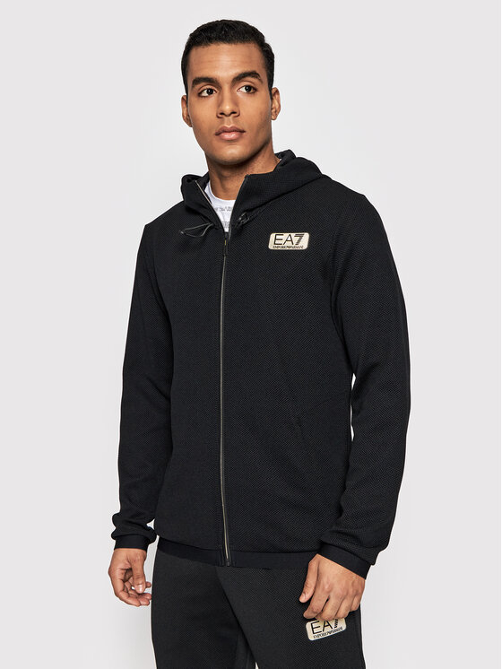 Felpa 3LPM28 PJG1Z 1200 Nero Regular Fit