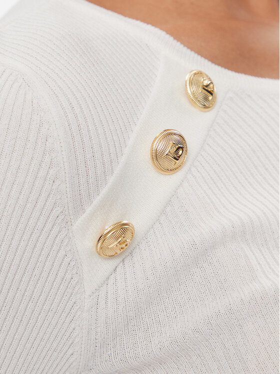 Luisa Spagnoli Luisa Spagnoli Блузка Contralto 58230 Білий Slim Fit