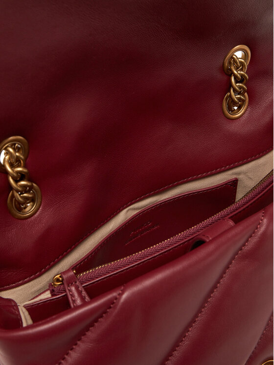 PINKO PINKO Käekott Love Puff Classic Cl PLTT 100038 A0F2 Bordoopunane