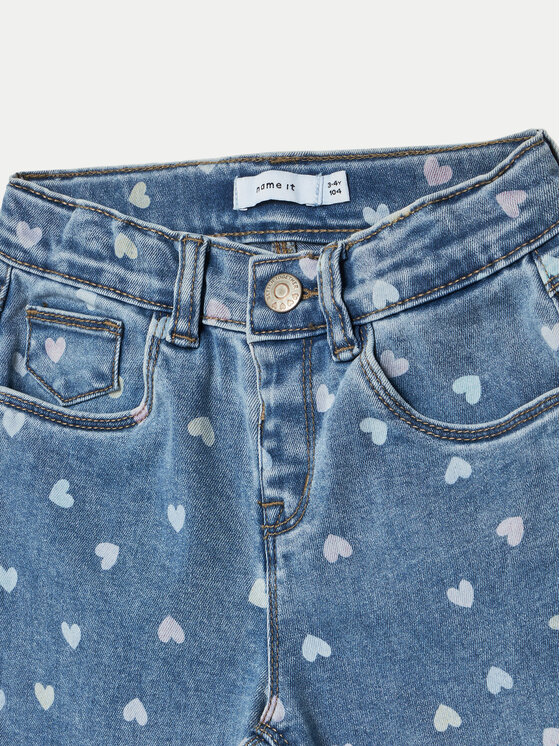NAME IT NAME IT Jeans hlače 13227368 Modra Mom Fit