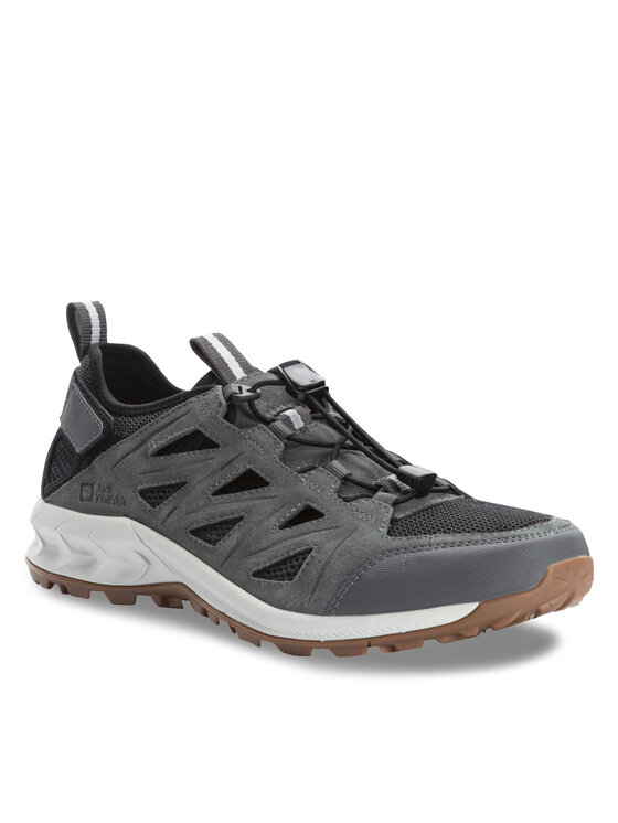 Jack Wolfskin Jack Wolfskin Trekking čevlji Woodland 2 Hybrid Low 4051301 Siva