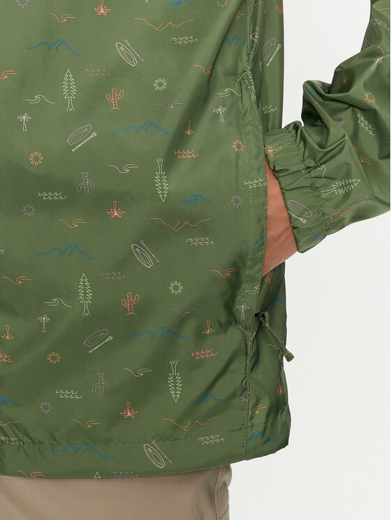 Columbia Columbia Tuulejope Flash Challenger™ 1988715 Roheline Regular Fit