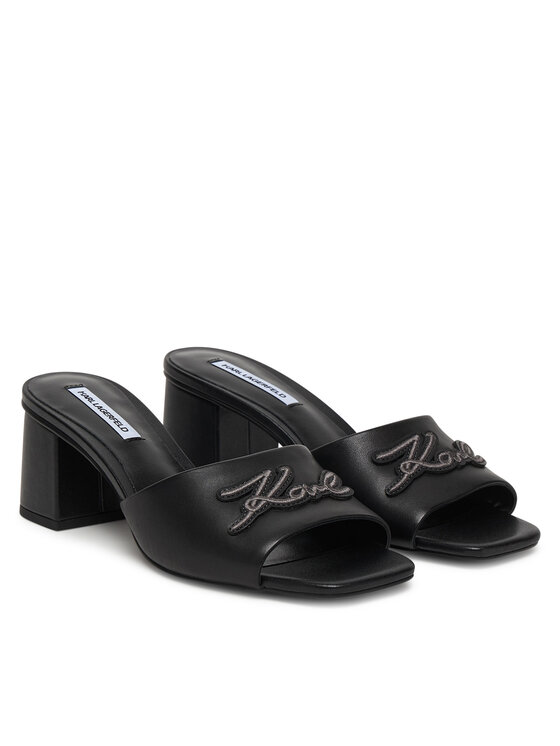 KARL LAGERFELD KARL LAGERFELD Natikači Plaza II KL32400 Črna